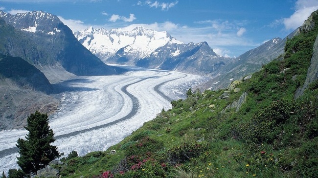 [picture of Aletsch Glacier]